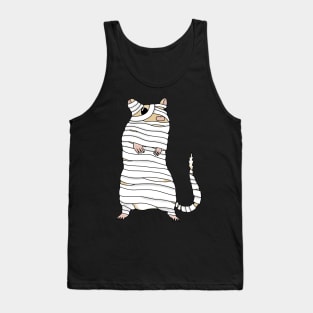 Gerbil Mummy (cute golden gerbil Halloween costume) Tank Top